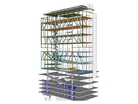 Ipari acél apartmankomplexum